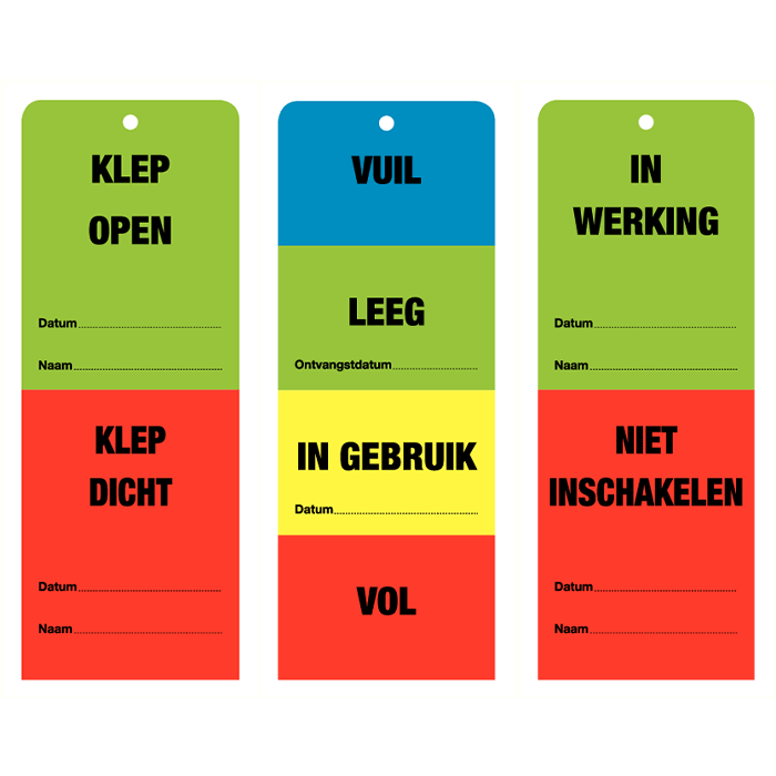 Bild der Kategorie Afscheurbare onderhoudslabels