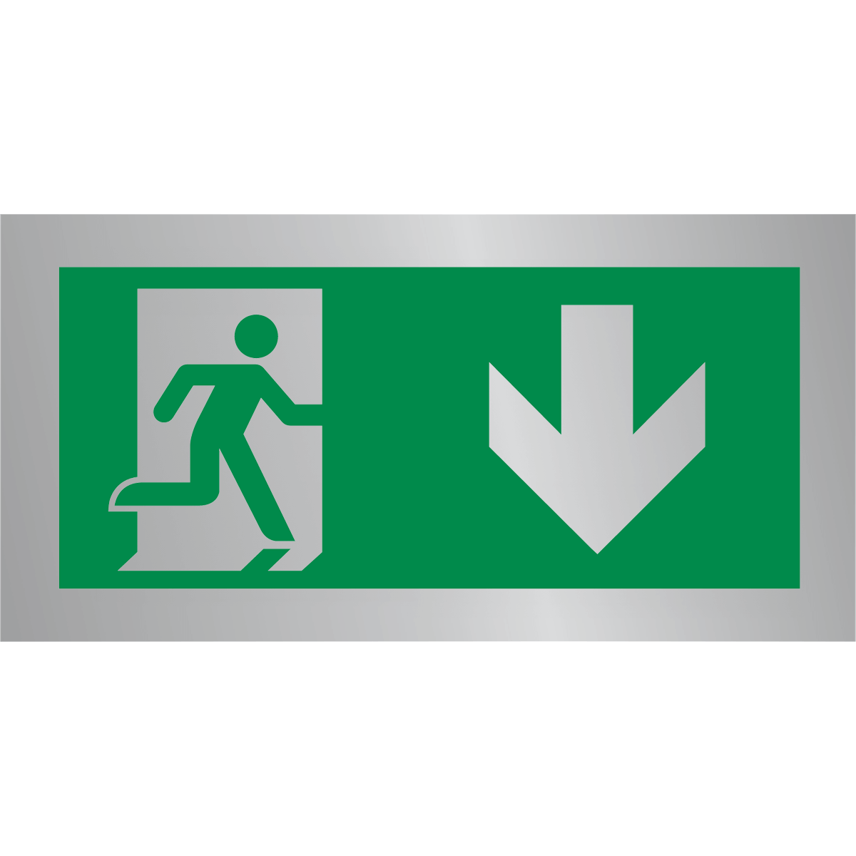 Bild der Kategorie Nooduitgang naar beneden