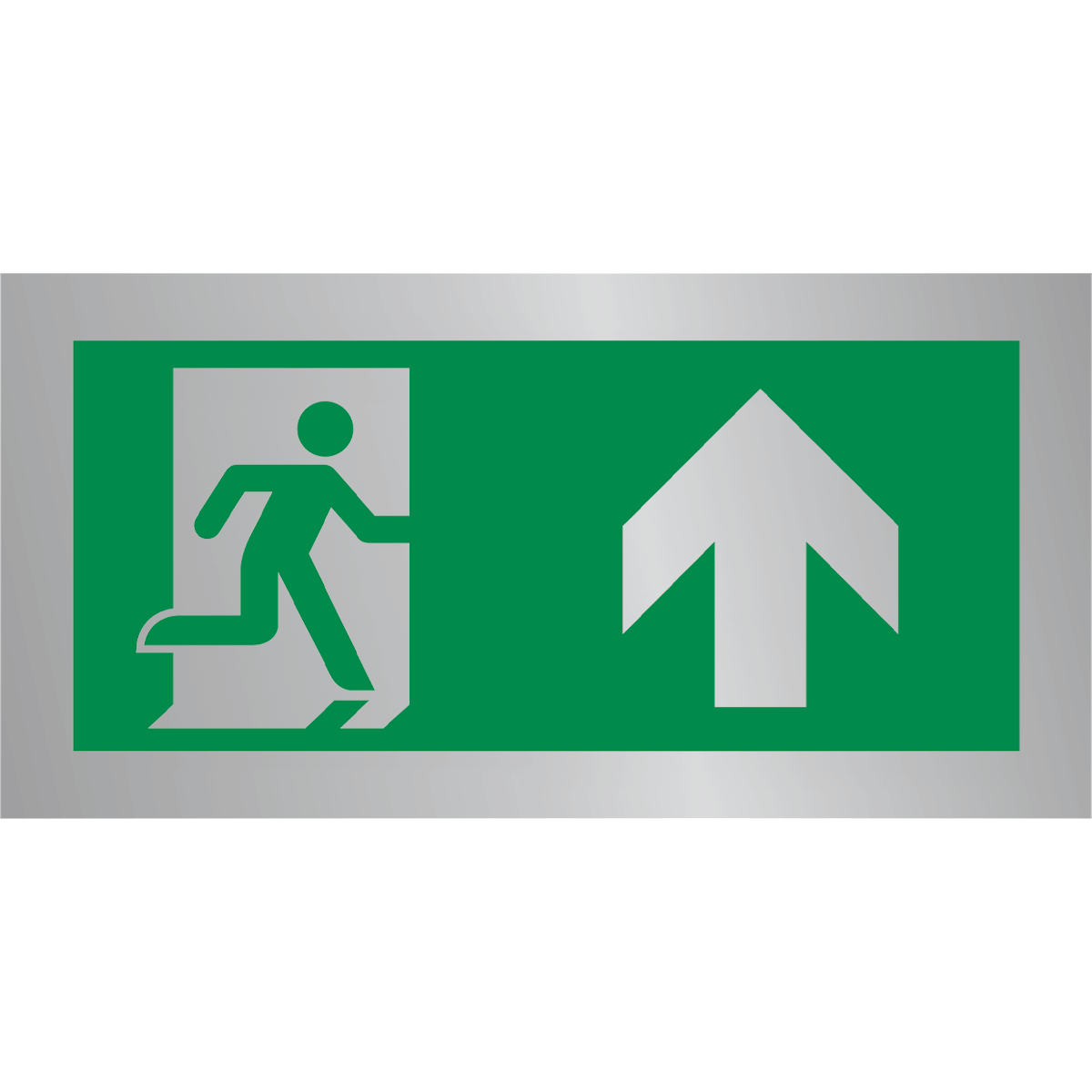 Bild der Kategorie Nooduitgang rechtdoor