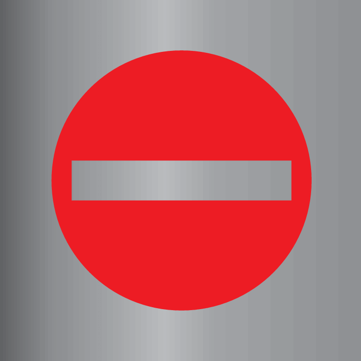 Bild der Kategorie Verboden Richting