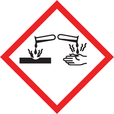 Bild der Kategorie Bijtende stoffen (GHS05)