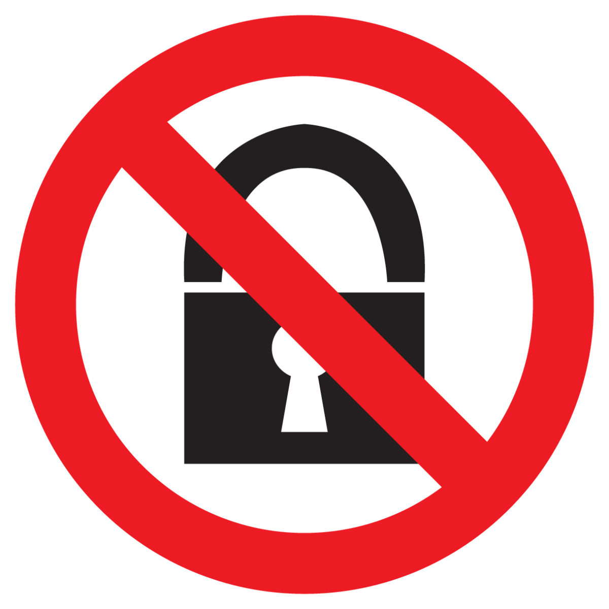 Bild der Kategorie Verboden afsluiten