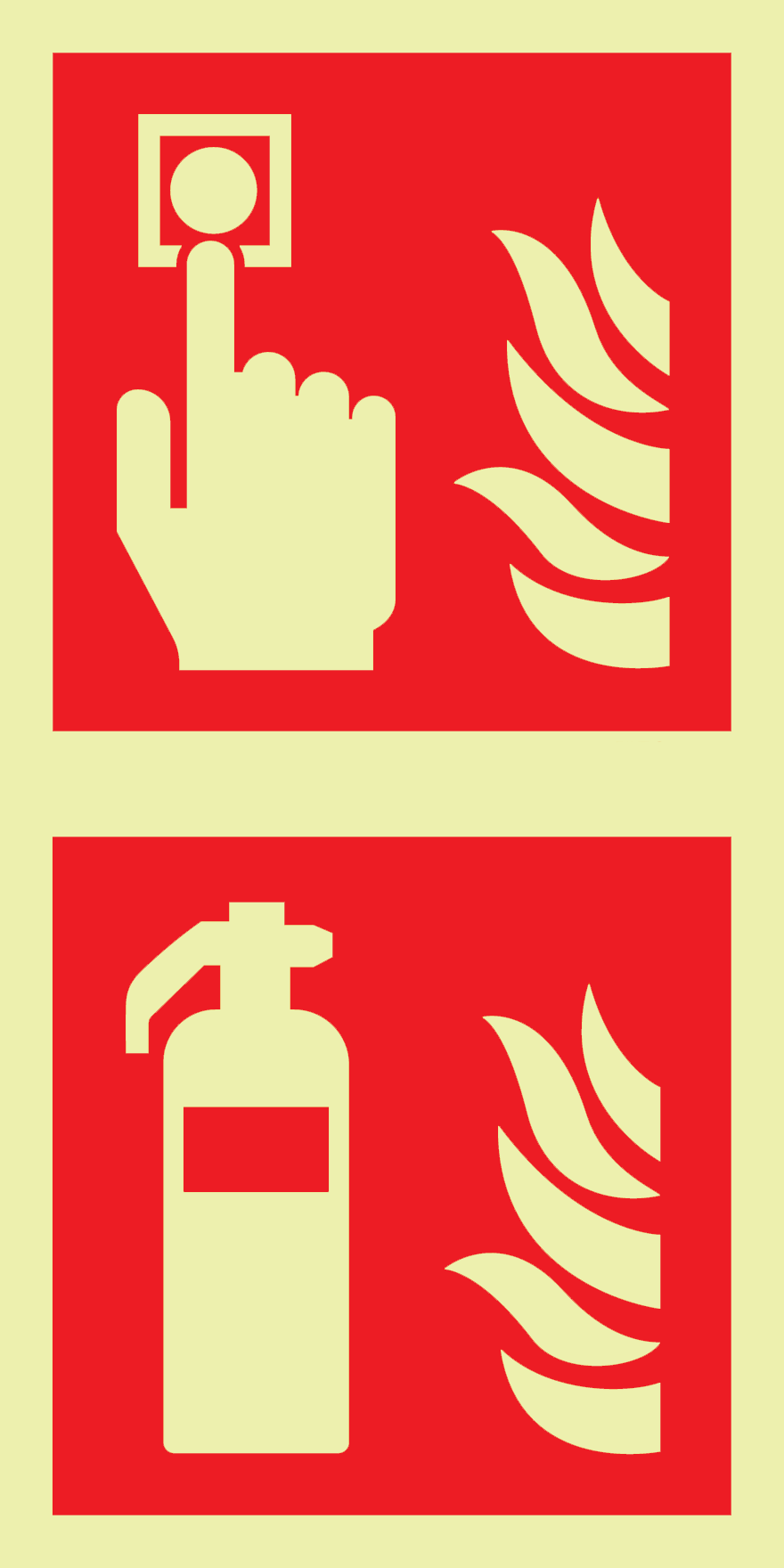 Bild der Kategorie Handmelder en brandblusser