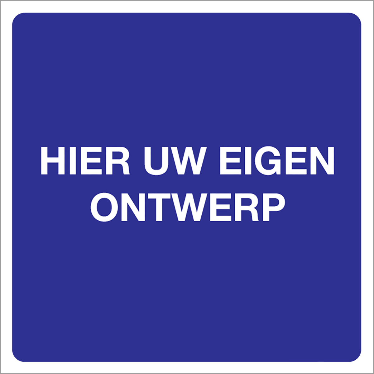 Bild der Kategorie Eigen tekst / Pictogram