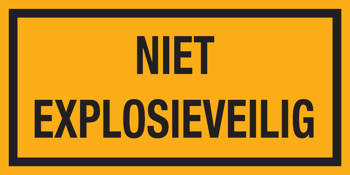 Bild der Kategorie Niet explosieveilig