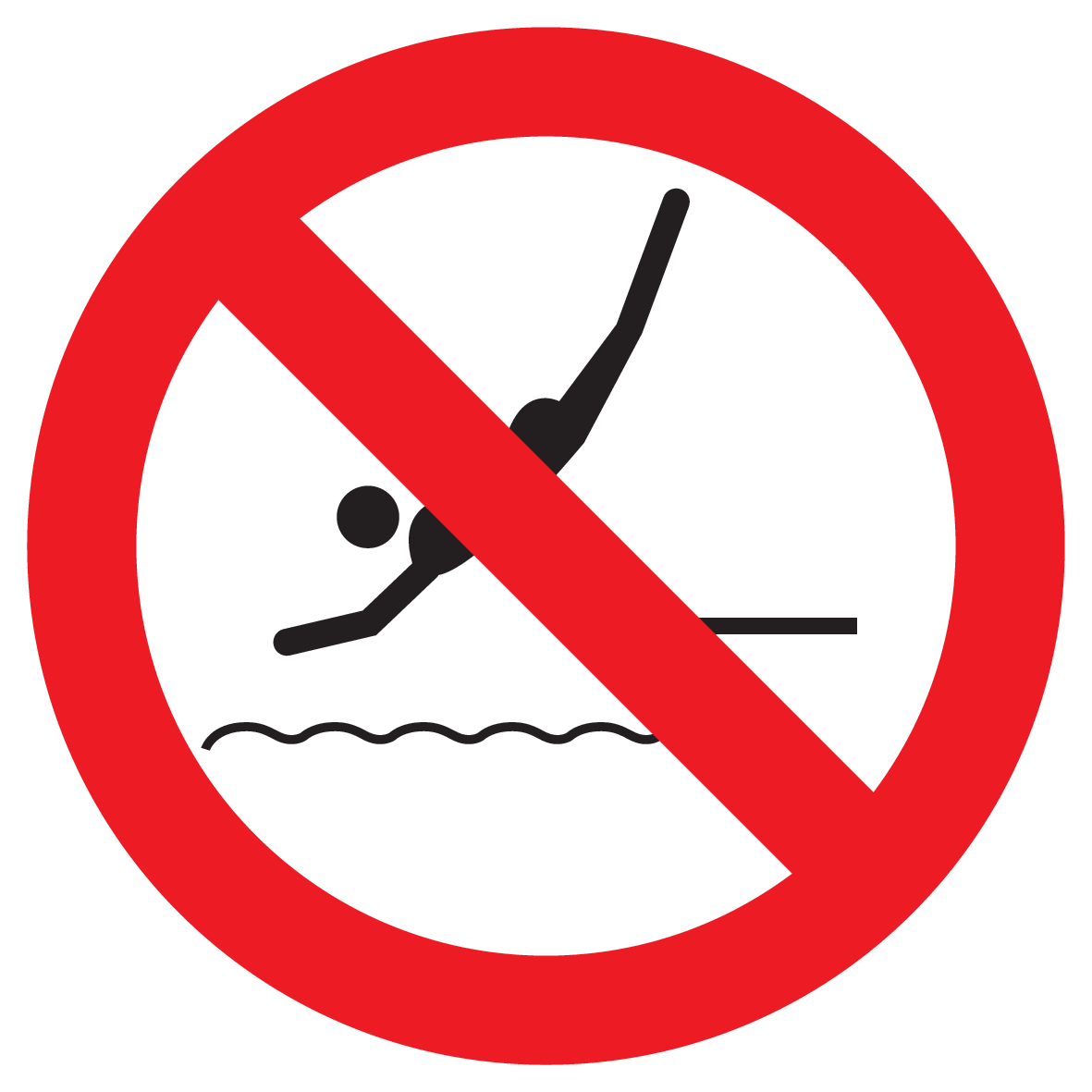 Bild der Kategorie Verboden te duiken