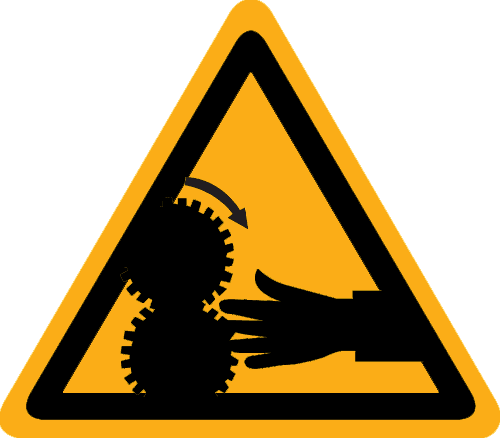 Bild der Kategorie Gevaar voor handen - Diversen