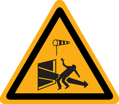 Bild der Kategorie Gevaar wind, lucht