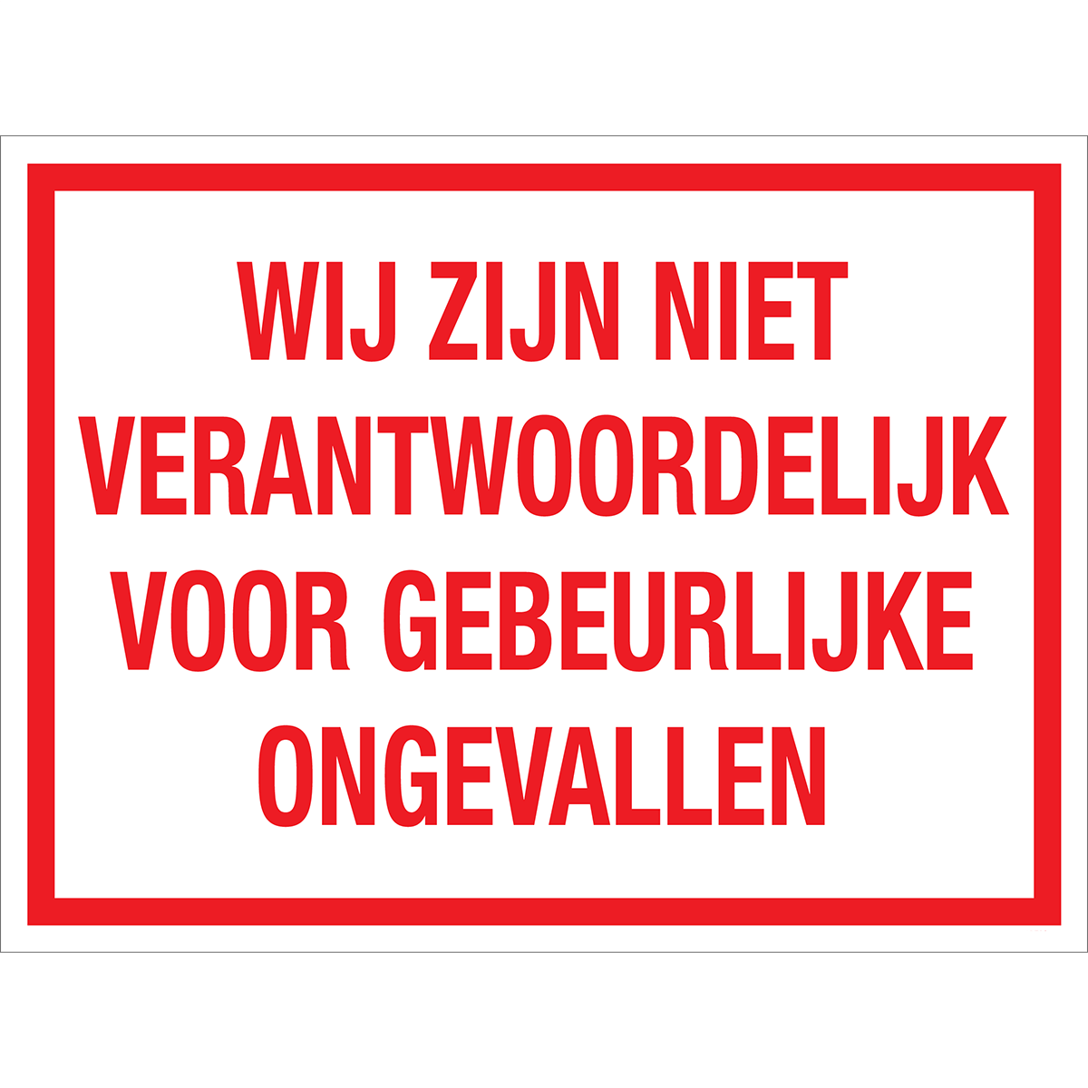 Bild der Kategorie Tekstborden Diversen