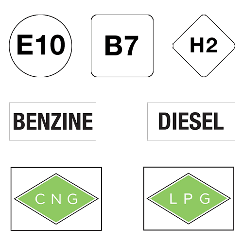 Bild der Kategorie Brandstofstickers