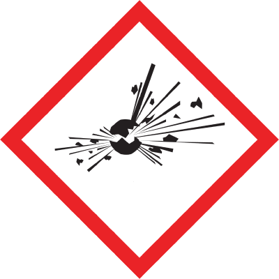 Bild der Kategorie Explosieve stoffen (GHS01)