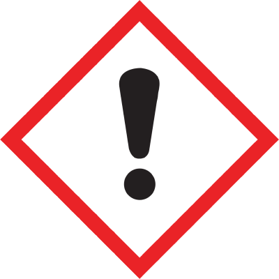 Bild der Kategorie Gevaar/schadelijk/irriterend - (GHS07)