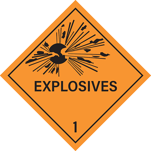 Bild der Kategorie Explosives Stoffen - Klasse 1