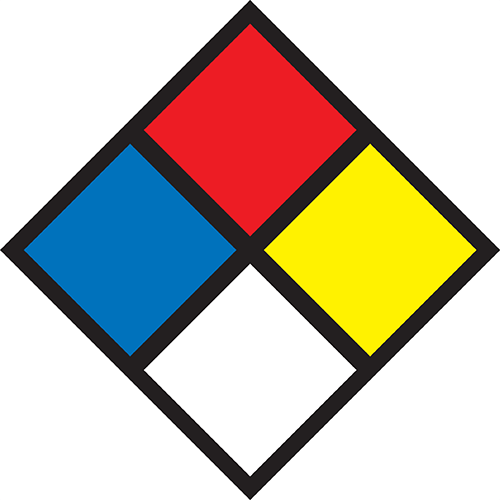 Bild der Kategorie Gevaren Diamant NFPA