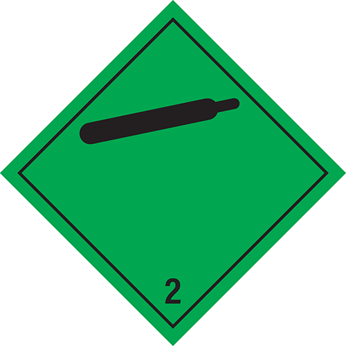 Bild der Kategorie Niet brandbare, niet giftige gassen - Klasse 2.2