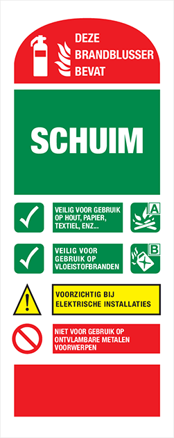 Bild der Kategorie Identificatieborden Blusmiddelen