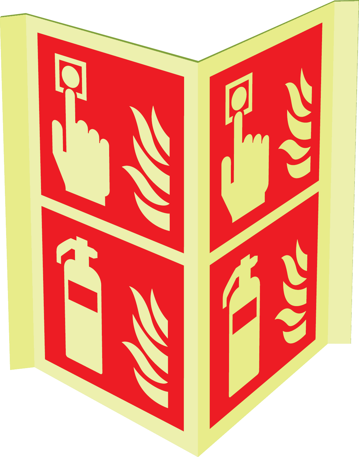 Bild der Kategorie Handmelder, brandblusser