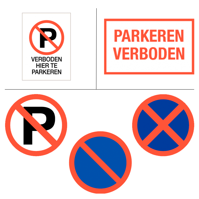 Bild der Kategorie Parkeren Verboden
