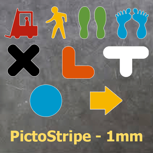 Bild der Kategorie PictoStripe Vloermarkering