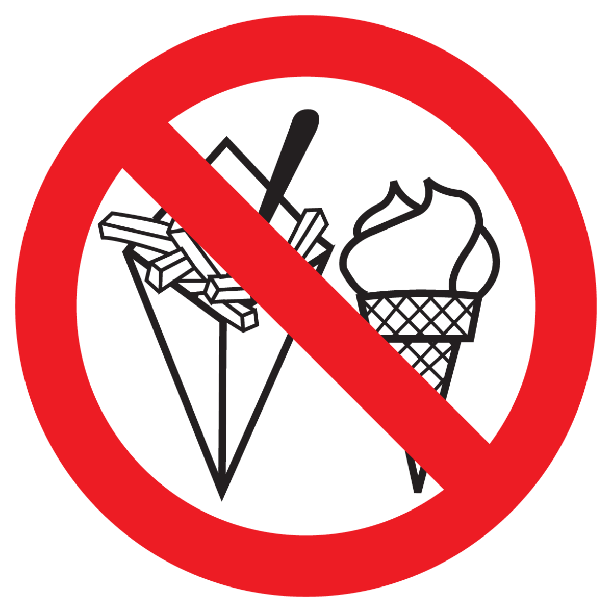 Bild der Kategorie Patat / IJs Verboden