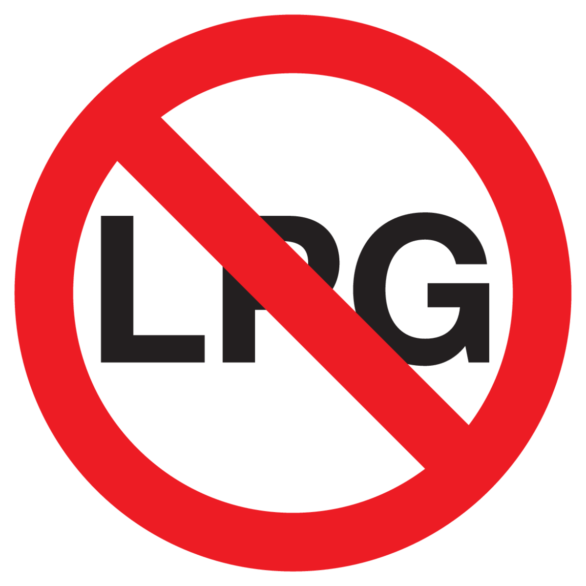 Bild der Kategorie Verboden LPG