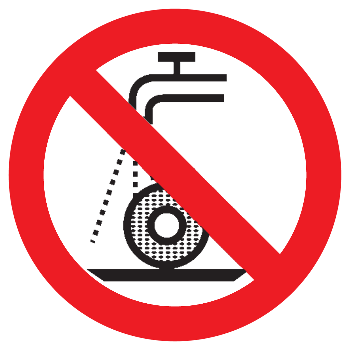 Bild der Kategorie Verboden nat te slijpen