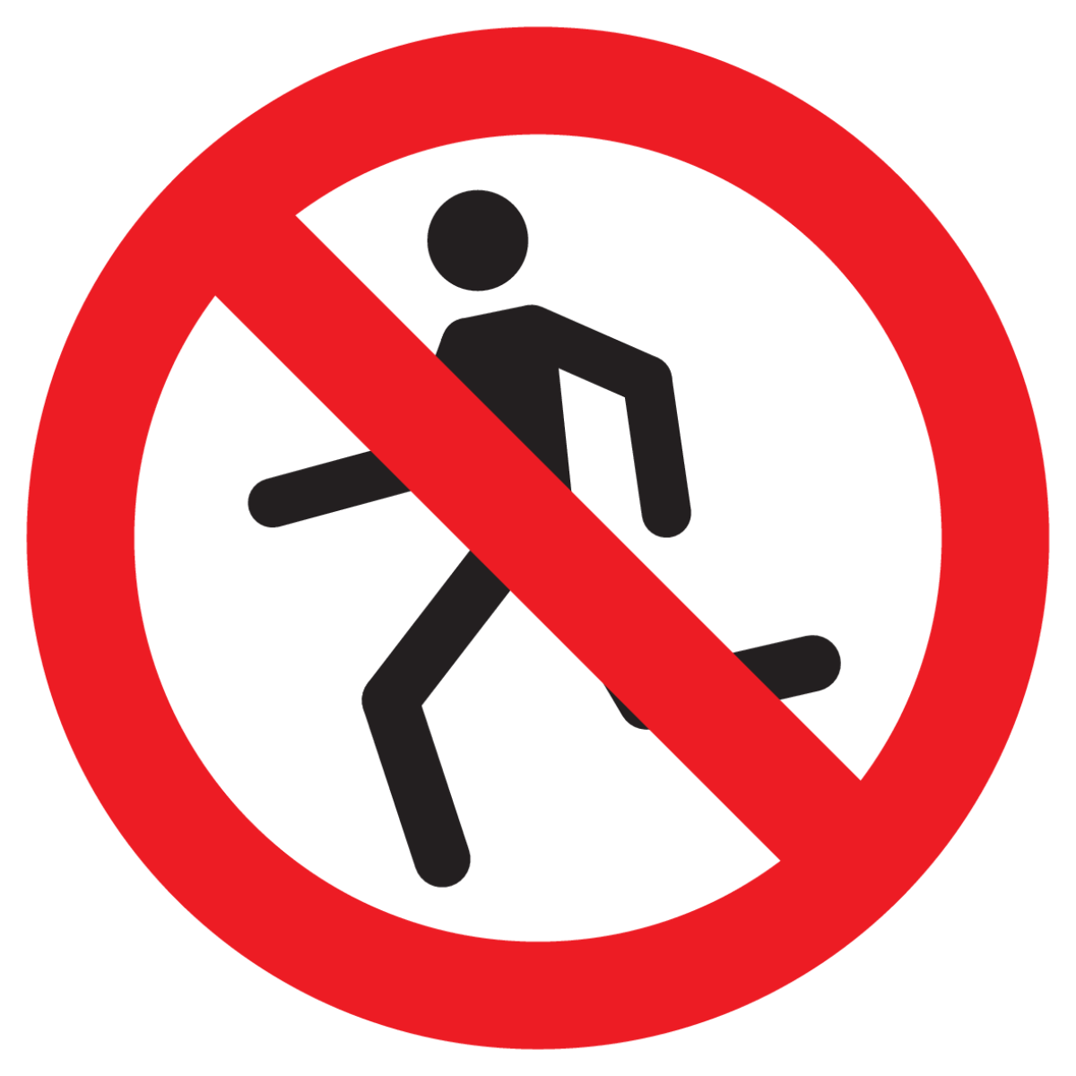 Bild der Kategorie Verboden te rennen
