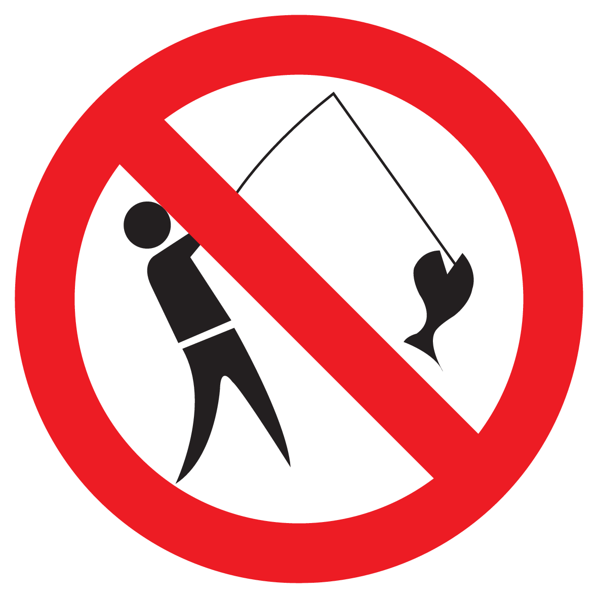 Bild der Kategorie Verboden te vissen