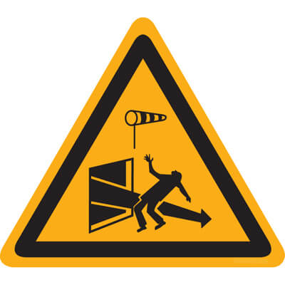 Bild der Kategorie Gevaar wind, lucht