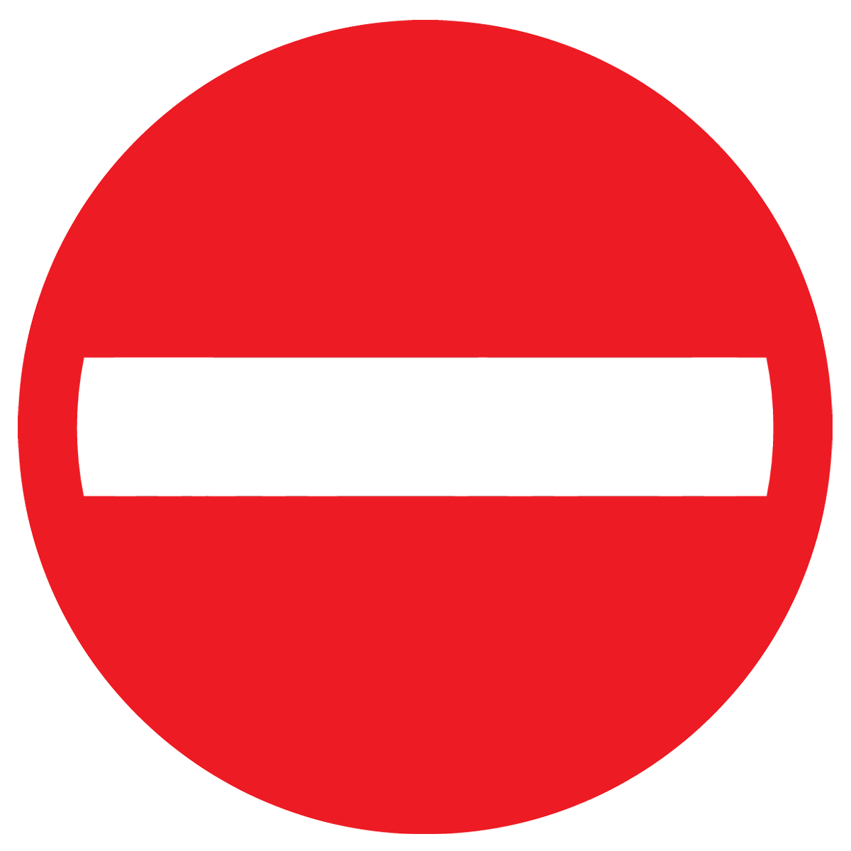 Bild der Kategorie Verboden Richting