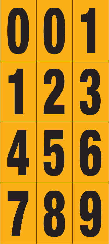 Bild der Kategorie Cijfers en Letters op vel