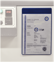 Insteekhoes A4 magneet blauw