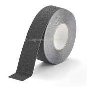 Milde antislip tape op rol zwart