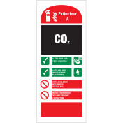 Extincteur Co2 (Sticker)