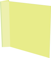 Blanco fotoluminescerend (haaks)