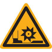 Bord met pictogram frees-as