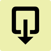 Fotoluminescerend bord met pictogram uitgang wit