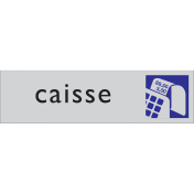 DeurBord Caisse (Zelfklevend)-165x45