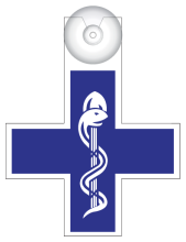 Dierenarts op bezoek (bordje)