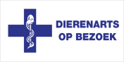 Dierenarts op bezoek (bordje)