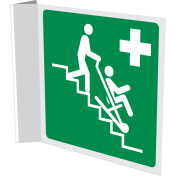 Haaks bord Evac chair 