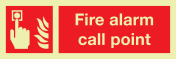 IMO Sign Fire alarm call point