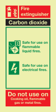 IMO Sign Fire Extinguisher Co2 