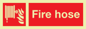IMO Sign Fire hose 