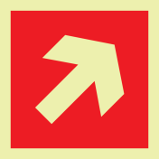 IMO Sign Arrow Diagonal