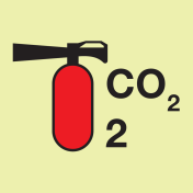 IMO Sign Co2 Fire Extinguisher 2kg
