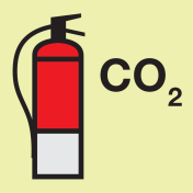 IMO Sign Co2 Fire Extinguisher