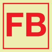 IMO Sign Fire Blanket