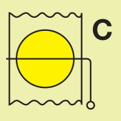 IMO Sign Fire Damper for Cargo Spaces 