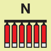 IMO Sign Fixed Nitrogen Extinguishing Battery